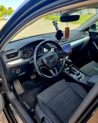 Skoda Superb cena 84900 przebieg: 159000, rok produkcji 2018 z Ryglice małe 191